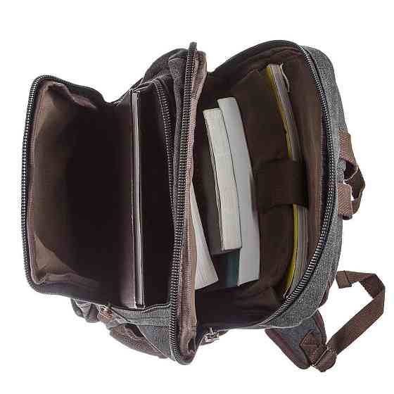 Рюкзак текстильний Vintage 20074 Чорний Київ