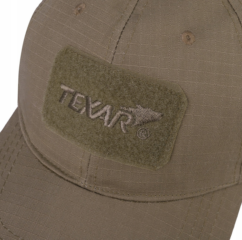 Тактична Бейсболка з 3 липучками Texar "Rip-Stop" (04-TAKT-HE-COYOTE) Coyote Нововолинськ - фото 6