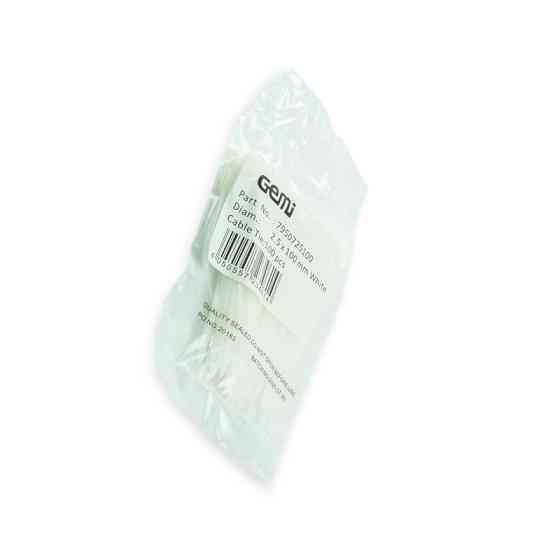 Хомут пластиковий 400 x 7,6 білий norma Мукачево