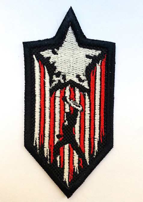 Нашивка патч Captain Amerika Запорожье - изображение 1