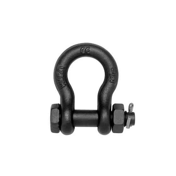 Скоба тактажная G2130 (омегообразная, болт-гайка) BLACKLINE 2,0 т Одесса