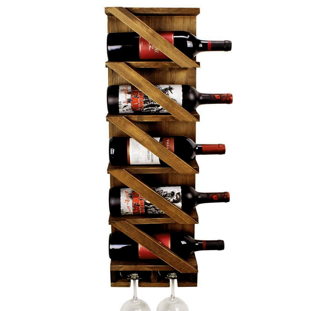 Настінна винна полиця "Хасімото" тектона Миколаїв - фото 1