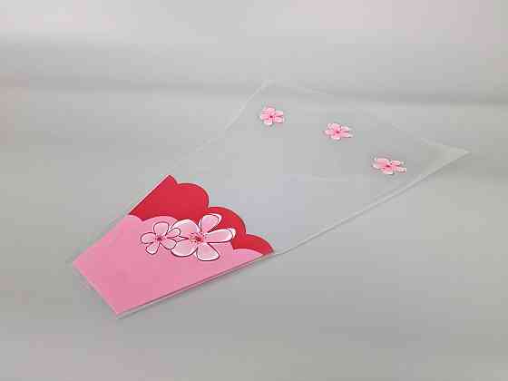 Упаковка конус под цветы h50/10низ/40верх