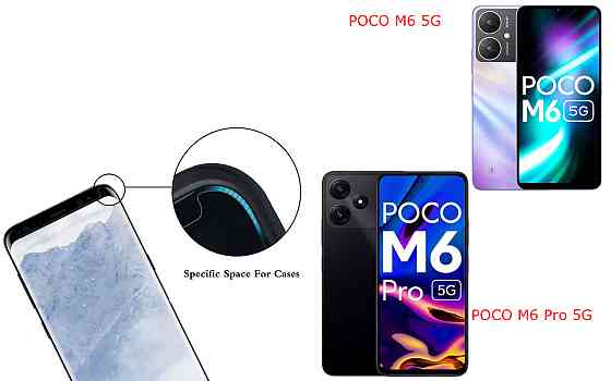 Захисне скло HyperGlass Pro для POCO M6 5G, POCO M6 Pro 5G – максимальна чутливість та захист Київ