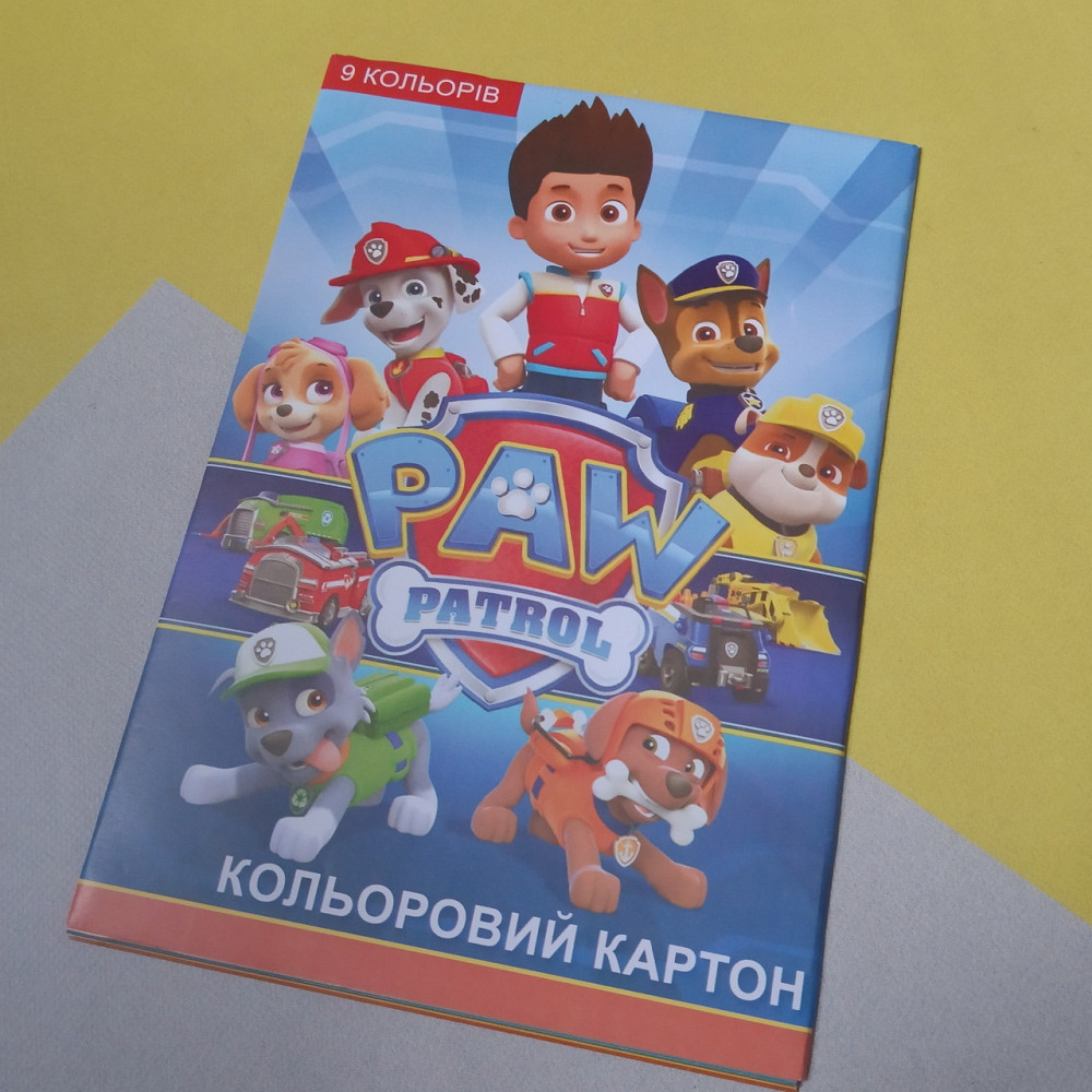 Набор цветной картон патруль Киев - изображение 1