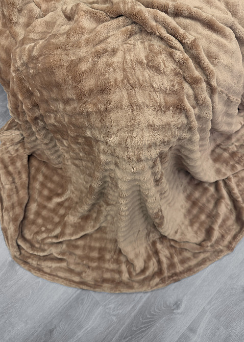 Плед-покривало 200х230 см (+-5см) Soft Night Карамельний (87-136) Київ - фото 8