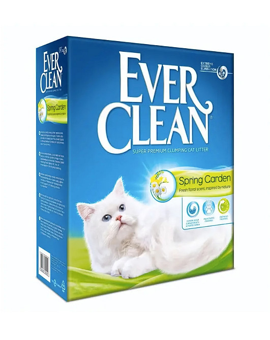 Наповнювач для котячого туалету Евер Клін Ever Clean Spring Garden Весняний сад, 6 л Вінниця - фото 4