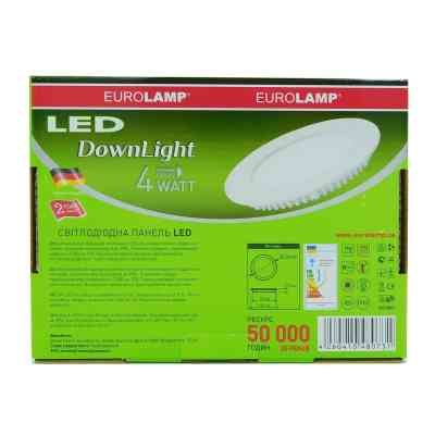 Светильник Eurolamp Downlight 4W 4000K (LED-DLR-4/4) Винница