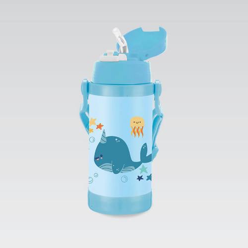 Термос дитячий 350мл з силіконовою трубкою While Maestro MR-1640-35-A Житомир - изображение 9