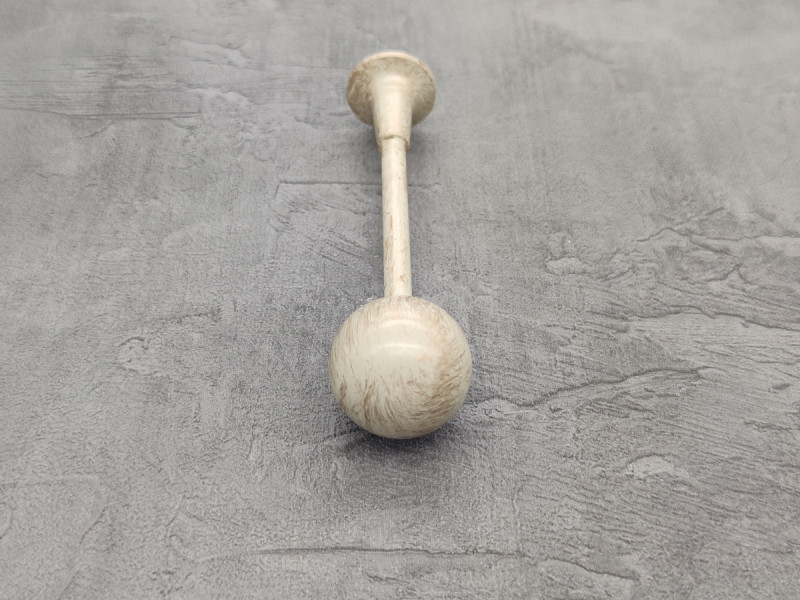 Підхват для штор Orvit Балло 115 х 30 мм Біле Золото (Матове) (00-00015455) Львов - изображение 2