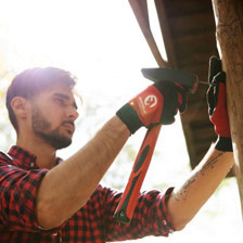 Молоток слюсарний 1 кг фібергласова гумова ручка 322мм Мукачево - фото 6