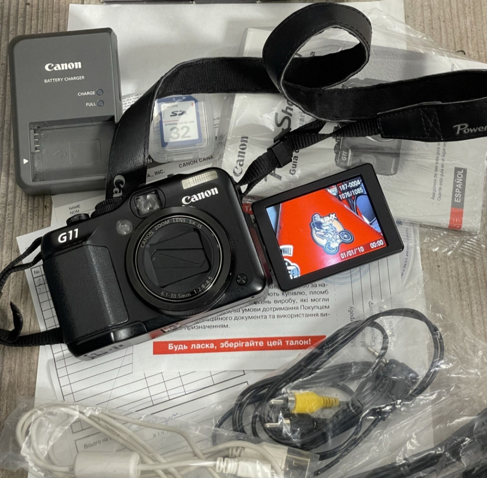 Фотоаппарат Canon Power Shot G11 Киев - изображение 8