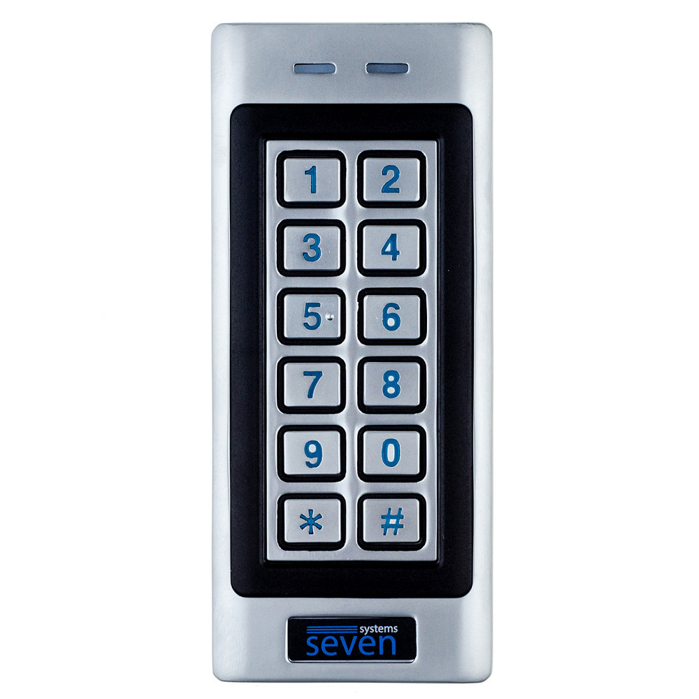 Контроллер доступа + считыватель с кодовой клавиатурой SEVEN CR-775S EM-Marin Киев - изображение 1