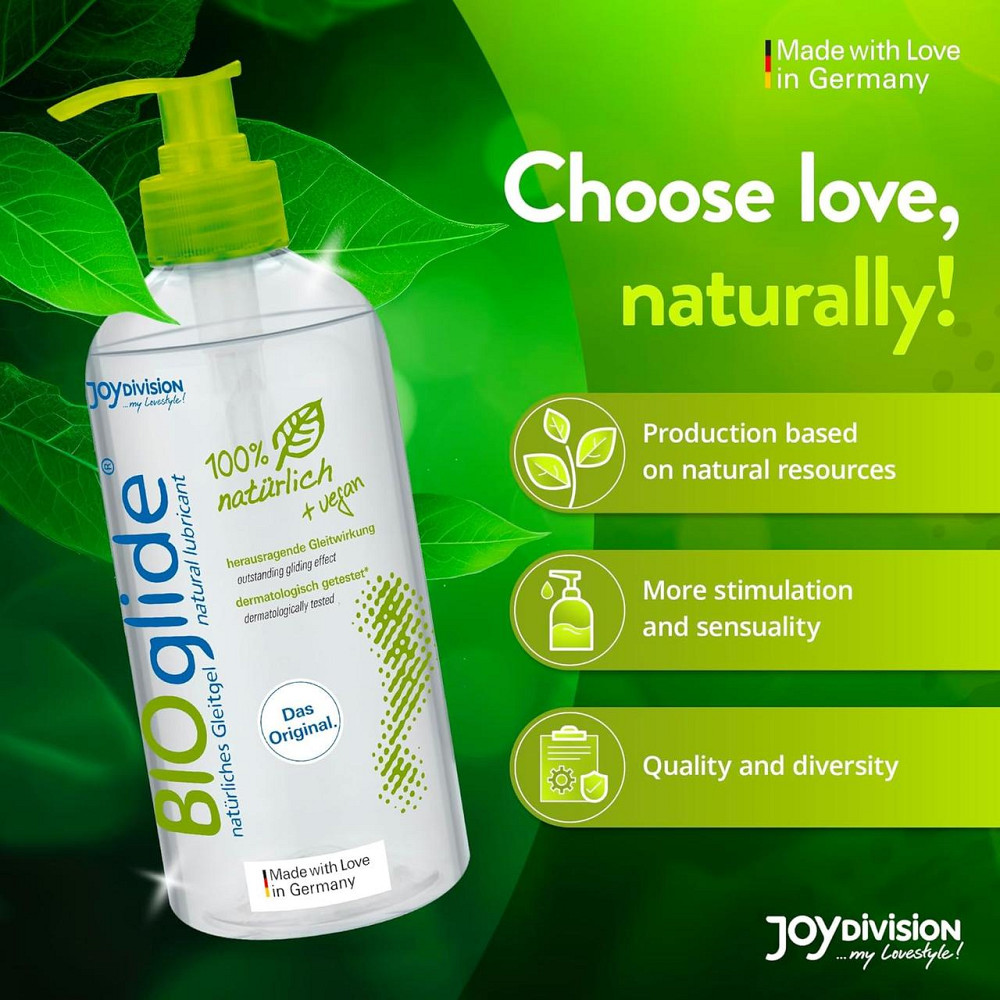 Лубрикант JoyDivision BIOglide Neutral, 500ml Sex Aura Киев - изображение 5
