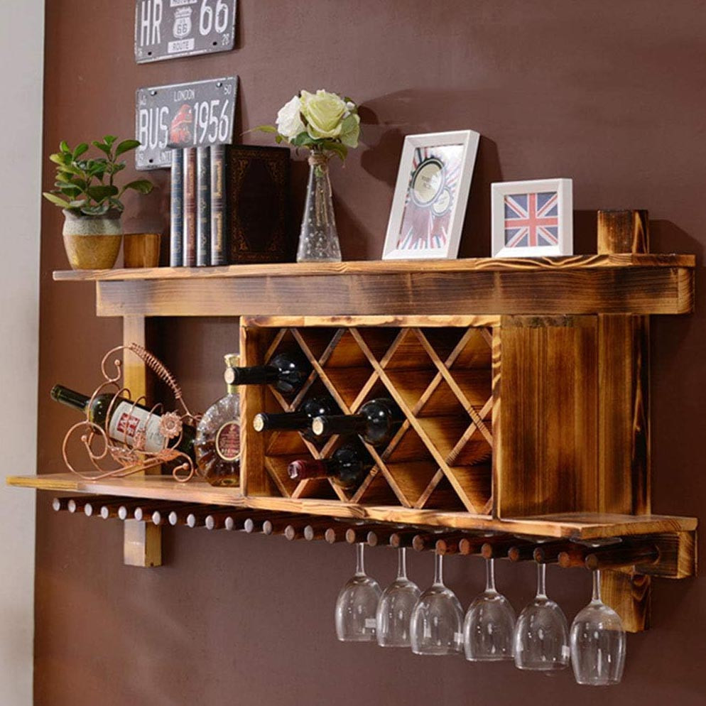 Настінна винна полиця "Хокуто 120" трюфель Миколаїв - фото 2