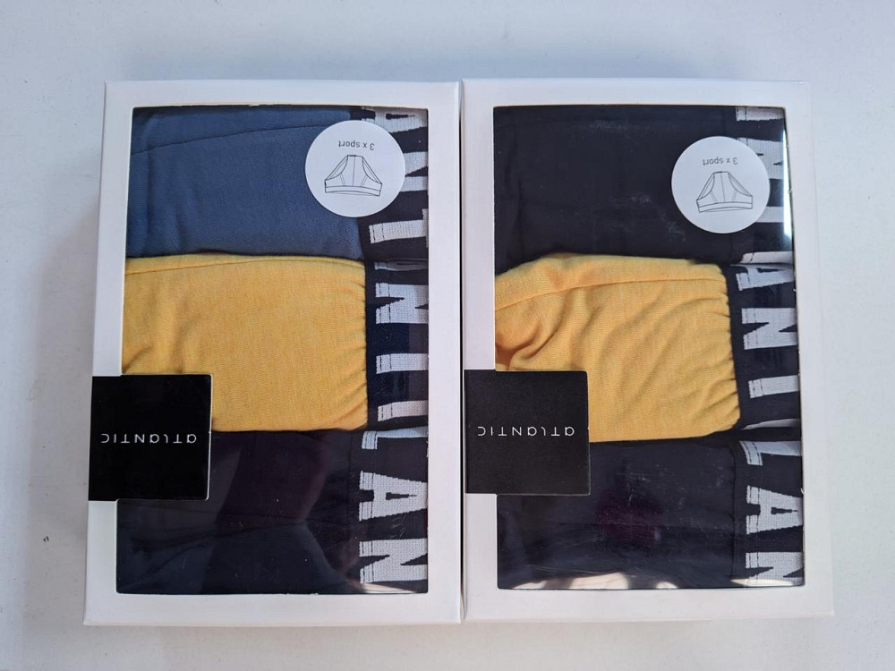 Чоловічі труси Atlantic бавовна. Набір 3 шт. 3MP-094 M Київ - фото 5