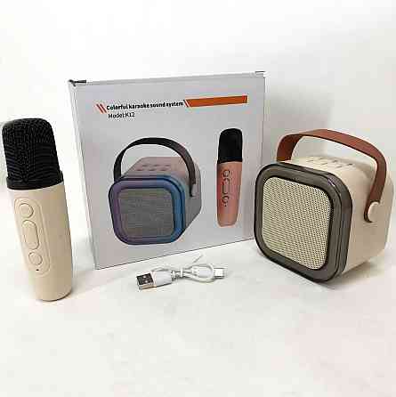 Дитячий мікрофон колонка, Караоке мікрофон з bluetooth динаміком, Караоке для дітей портативне ZY-15 Львів