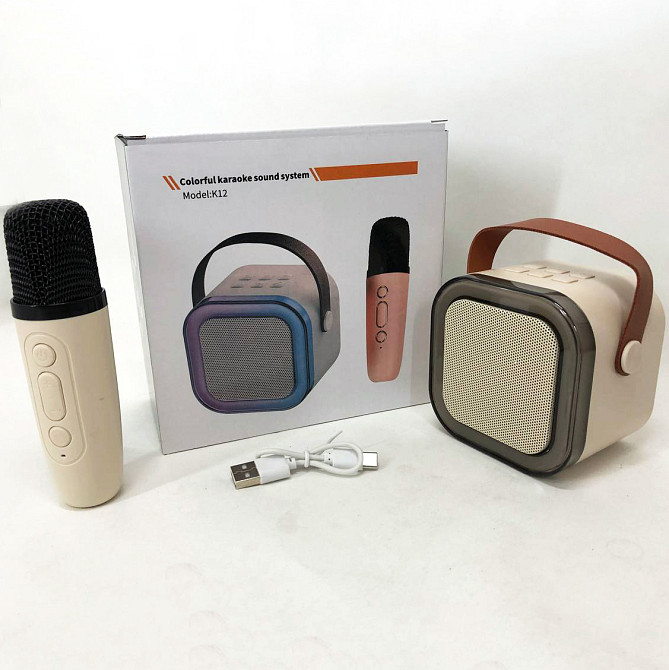 Дитячий мікрофон колонка, Караоке мікрофон з bluetooth динаміком, Караоке для дітей портативне ZY-15 Львів - фото 2