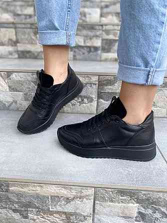 EMELI Кросівки жіночі EMELI 821/13 чорні (весна-осінь, шкіра натуральна) (4129) Коломия