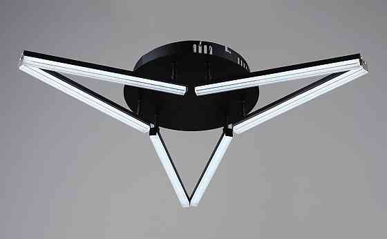 VALESO Люстра стельова світлодіодна VALESO /6 BK, LED 36W, Чорний Коломыя