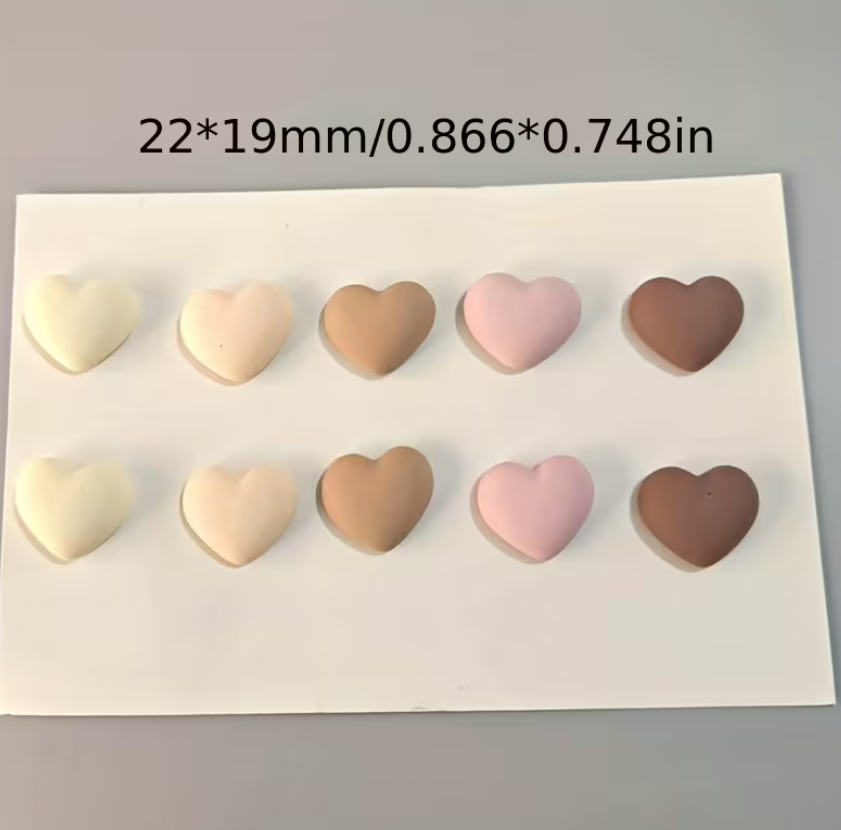 Набір магнітів «Серце» 10 шт, пастельні кольори Київ - фото 3