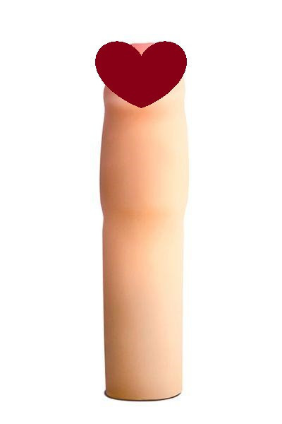 Насадка киберкожа PERFORMANCE 1.5INCH COCK XTENDER BEIGE Sex Aura Киев - изображение 1