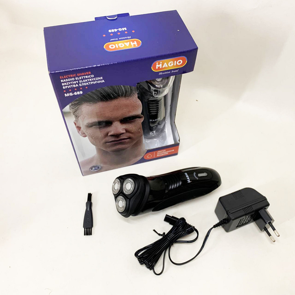 Акумуляторний прилад для видалення волосся, Професійна бритва для чоловіків, Бритва сітчаста професійна LR-64 Львів - фото 6