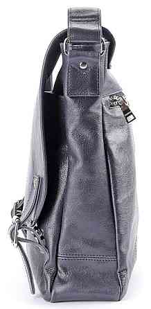 Сумка SHVIGEL 00919 из натуральной кожи Черная Киев