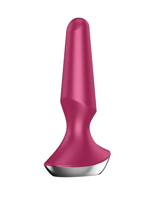 Анальна смарт-вібропробка Satisfyer Plug-ilicious 2 Berry Львів - фото 3