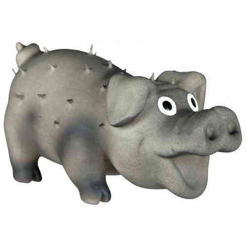 Іграшка Trixie для собак Порося з щетиною та пискавкою латекс 10 см Київ