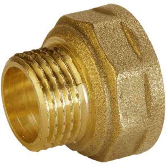 Переходник 1/2''внутр х3/8''наруж Украина, латунь Харьков