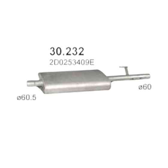 Резонатор Бенз Спринтер - 2.9D, Volken LT 2.5D-2.8D Мерседес Мукачево
