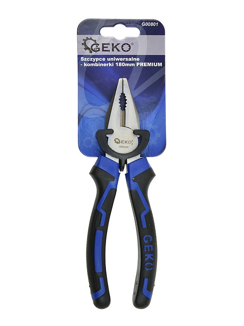 Плоскогубці "GeKo" premium 180 мм Киев - изображение 4
