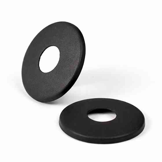 Декоративна маскувальна розетка NAVIN 22 мм, комплект — 2 шт., колір — чорний муар. Київ