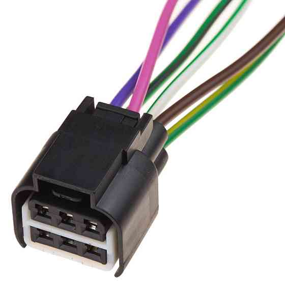 Разъем коннектор с проводом, 6-кон., 936257-2, TE Корея универс., Моторный отсек, Hyundai, Kia Киев