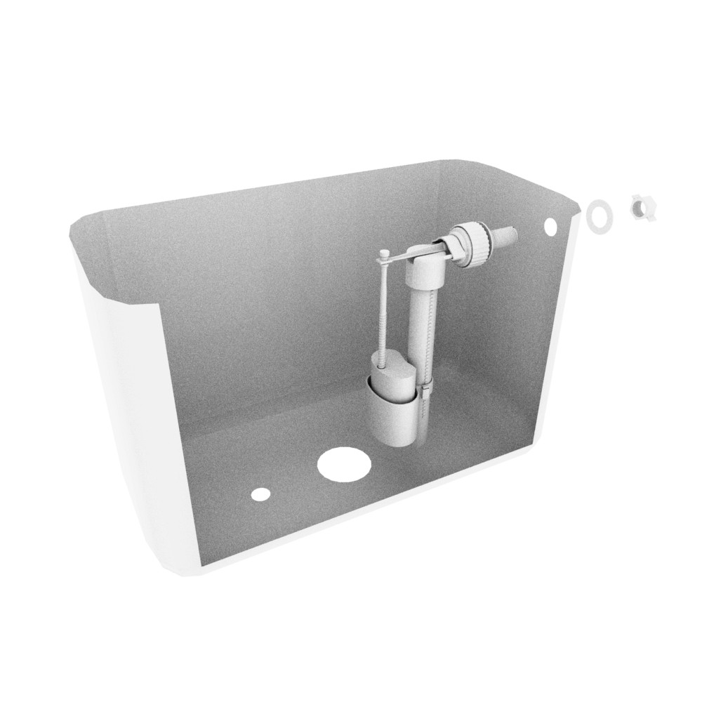 Клапан заповнення бачка унітазу OPTIMUM з боковим підведенням та пластик. різьбою1/2″ OPTI 0207 Тернопіль - фото 4