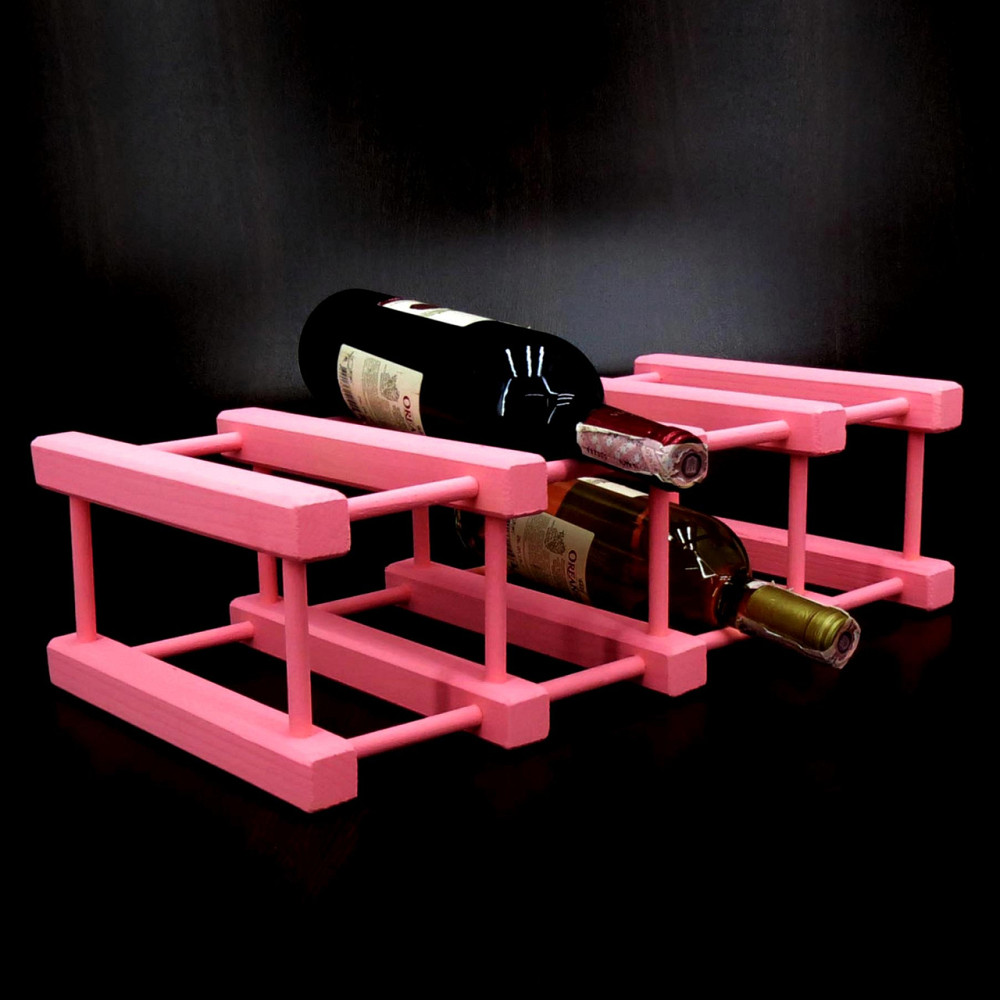 Настольная винная полка 
