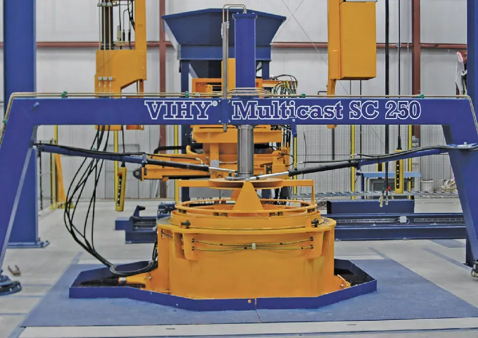 Оборудование для производства бетонных труб HawkeyePedershaab Vihy Multicast. Киев - изображение 15