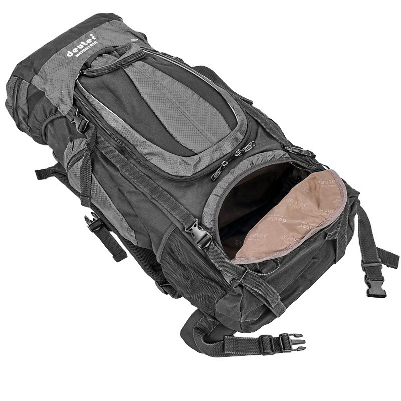Рюкзак туристичний каркасний DEUTER 517-E 60+10л нижній вхід чорний R0517-E-BK Київ - фото 5