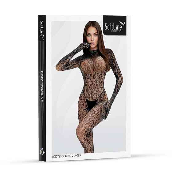 Бодістокінг - Bodystocking 214085, black - One Size Sex Aura Київ