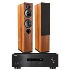 Ресивер Yamaha R-S202D Czarny + Indiana Line Tesi 561 Walnut - Kup na raty RRSO 0% - Negocjuj cenę 17 875 12 12 - Autoryzowany Киев