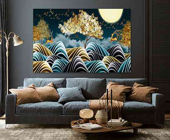 Картина полотно у вітальню / спальню   Природа    MLP_284 ( 60х30см ) 40x80 см Київ