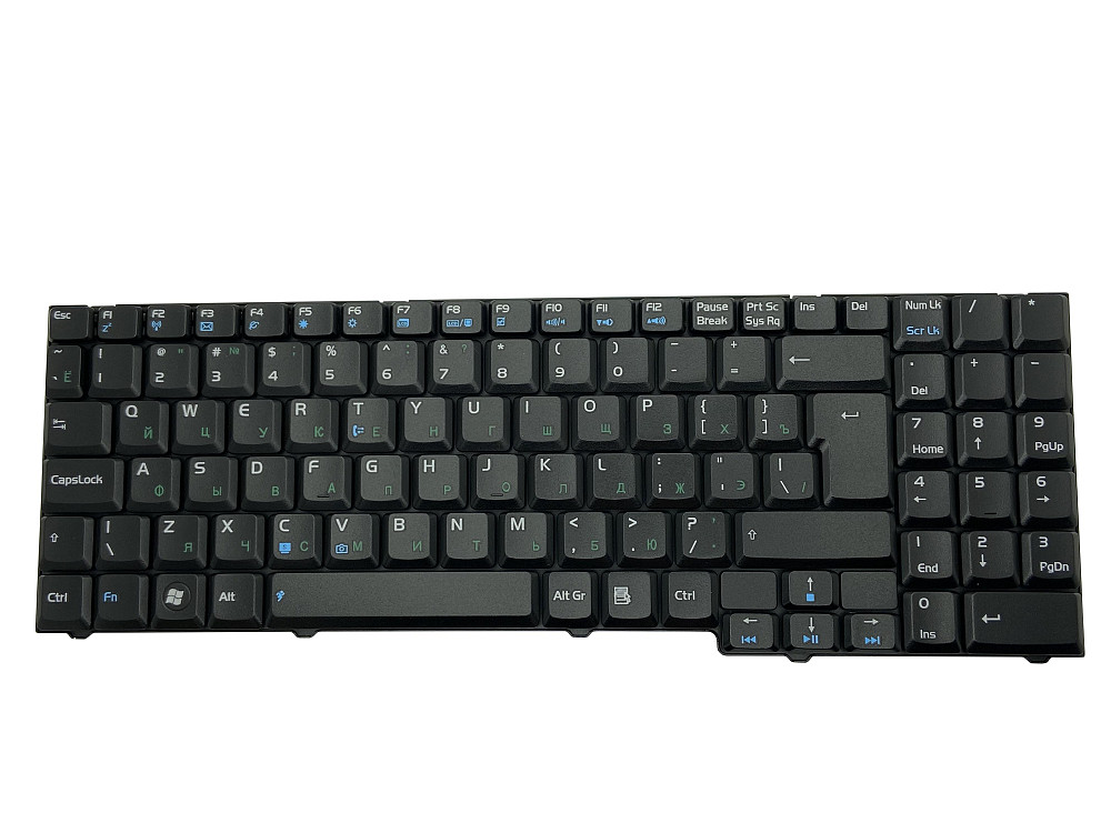 Клавиатура для ноутбука Asus (M50, M70, X70, X71, G50) Black, RU Вінниця - фото 1
