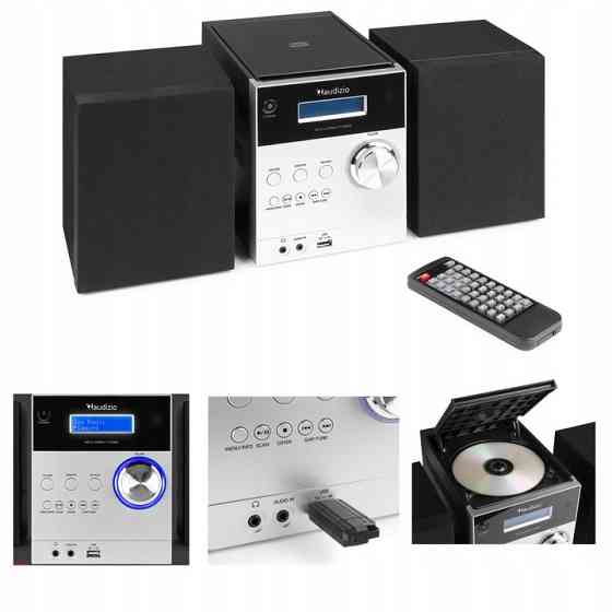 Аудіосистема HiFi Audizio CD DAB+ FM BT USB Рівне