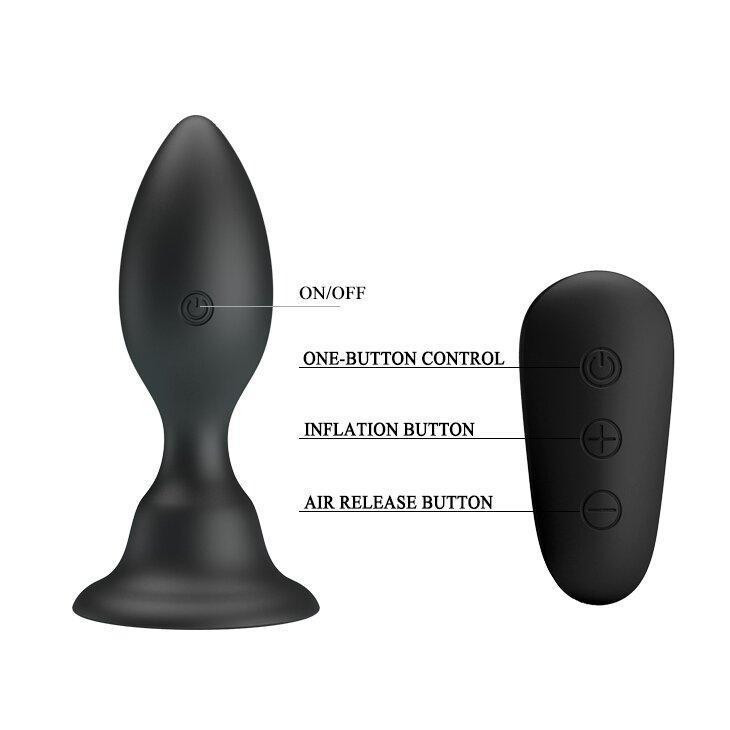 Анальный стимулятор с вибрацией MR PLAY - VIBRATING ANAL PLUG, BI-040076W-MR Sex Aura Киев - изображение 8
