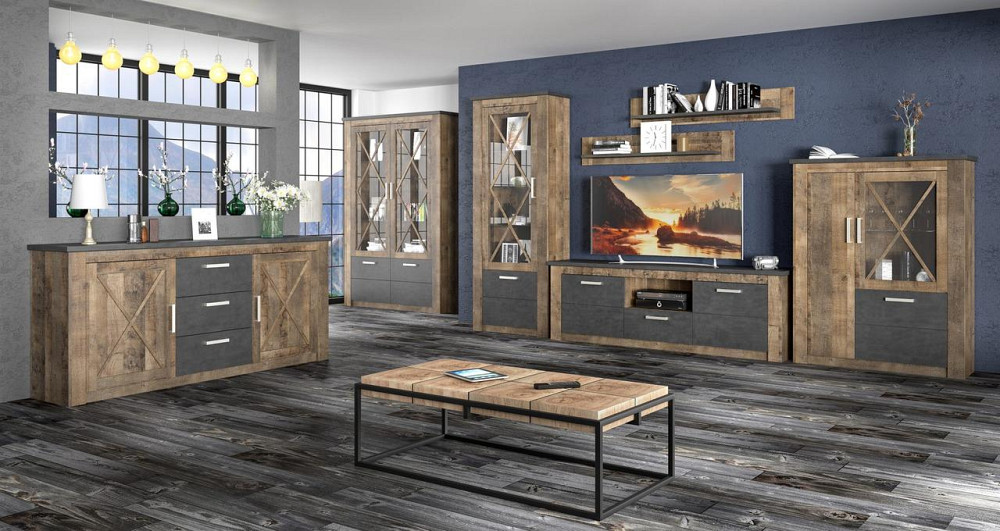 Тумба ТВ 2Д1Ш Джорджія Львів - фото 5