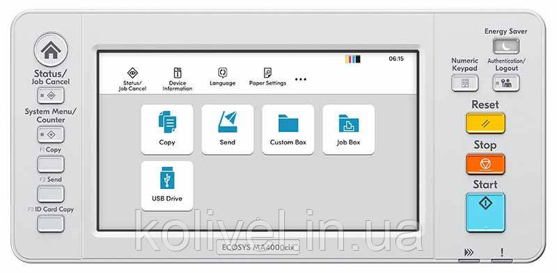 Кольорове лазерне мфу Kyocera ECOSYS MA4000cix, 1102Z43NL0 Київ - фото 5