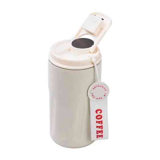 Термочашка Coffee з датчиком температури 500 мл біла HP-14-10W Київ