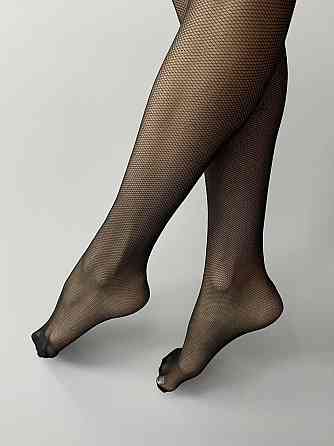 Колготки Santa Fishnet 20 den черные, сеточка Черновцы