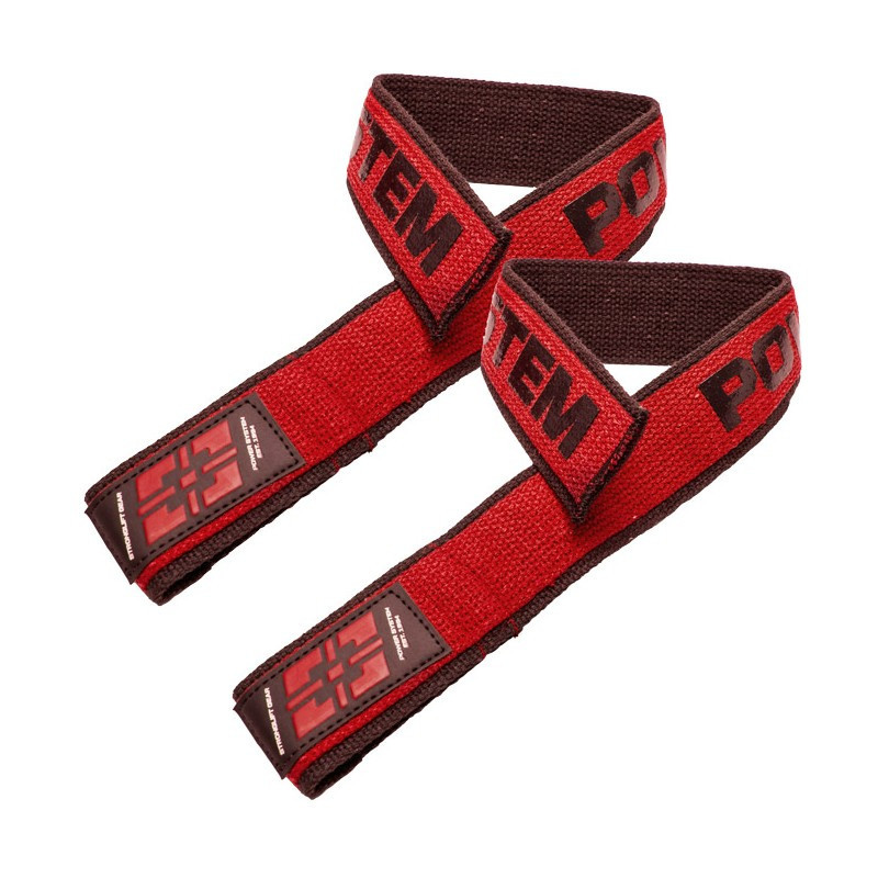 Лямки для тяги Power System PS-3401 Lifting Straps Duplex Black/Red Кам'янське - фото 2